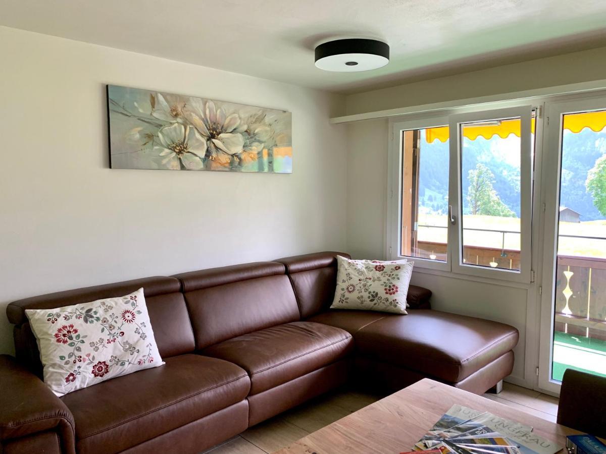 Luxury, New - Amazing Views Grindelwald Eiger Jungfrau Moench Apartment Екстериор снимка