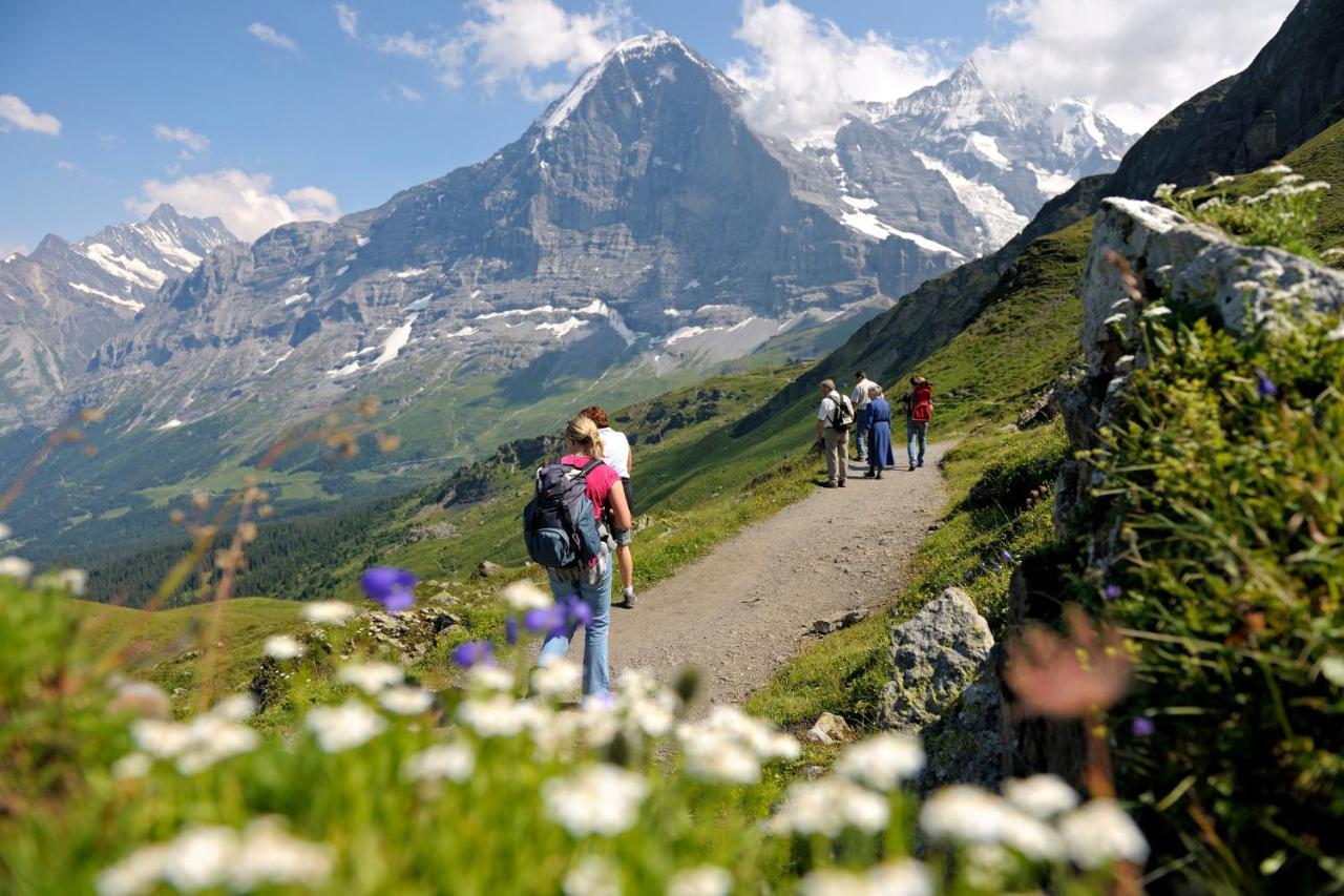 Luxury, New - Amazing Views Grindelwald Eiger Jungfrau Moench Apartment Екстериор снимка